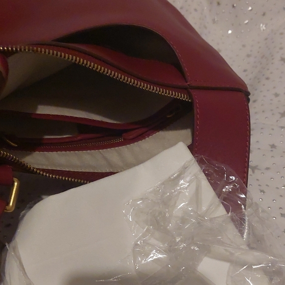 Radley Pockets Icon Small Zip Top Crossbody Bag - Red - Picture 8 of 11